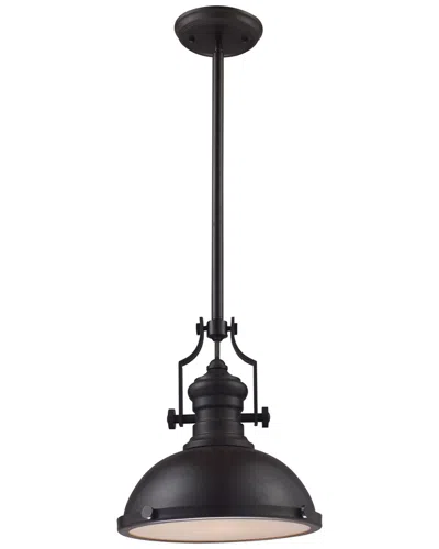 Artistic Home & Lighting 1-light Chadwick Pendant In Black