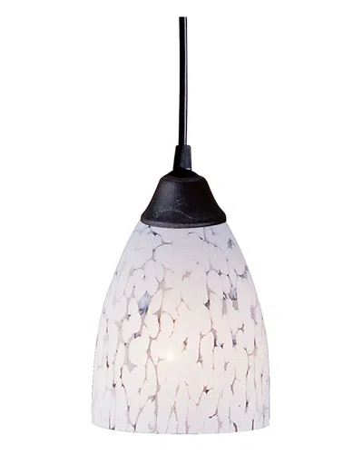 Artistic Home & Lighting 1-light Classico Pendant In White