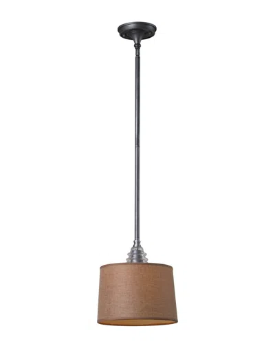 Artistic Home & Lighting 1-light Insulator Glass Pendant In Gray