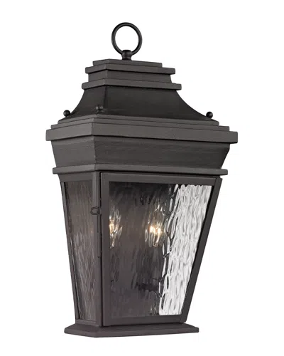 Artistic Home & Lighting 2-light Forged Provincial Outdoor Sconce
