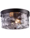 Artistic Home & Lighting 2-light Grand Aisle Outdoor Flush Mount