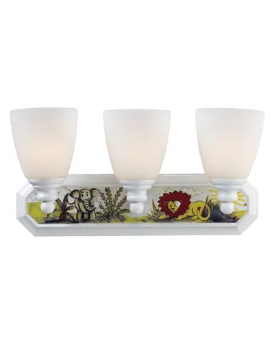Artistic Home & Lighting 3-light At The Zoo Vanity Lamp In Neutral
