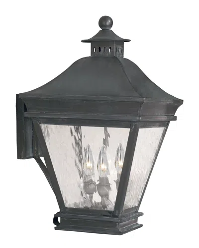 Artistic Home & Lighting 3-light Landings Outdoor Wall Lantern