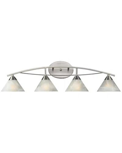 Artistic Home & Lighting 4-light Elysburg Vanity In Metallic