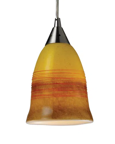 Artistic Home & Lighting 9in Horizon 1-light Earth Pendant