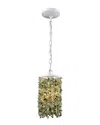 Artistic Home & Lighting Agate Stones 1 Light Pendant