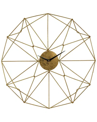 Artistic Home & Lighting Angular Wirework Wall Clock