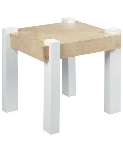 Artistic Home & Lighting Artistic Home Bromo Accent Table In White