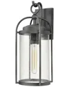 Artistic Home & Lighting Artistic Home Catalonia 17.5'' High 1-light Outdoor Sconce In Silver