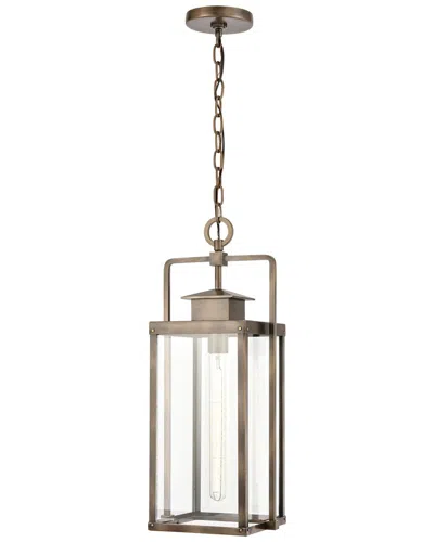 Artistic Home & Lighting Artistic Home Crested Butte 9'' Wide 1-light Outdoor Pendant In Gold