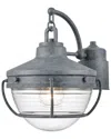 Artistic Home & Lighting Artistic Home Eastport 12in High 1-light Outdoor Post Light In Silver