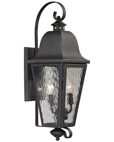 Artistic Home & Lighting Artistic Home Forged Brookridge 24'' High 2-light Outdoor Sconce In Grey