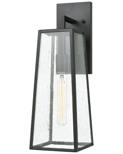 Artistic Home & Lighting Artistic Home Meditterano 18'' High 1-light Outdoor Sconce In Black