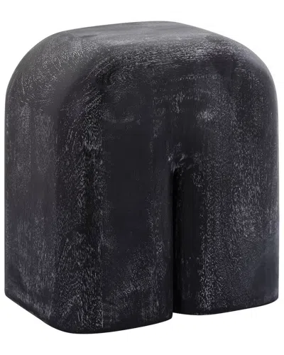 Artistic Home & Lighting Artistic Home Morris Cerused Accent Table In Black
