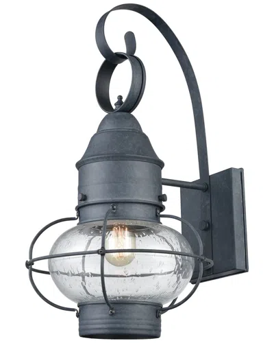 Artistic Home & Lighting Artistic Home Onion 18'' High 1-light Outdoor Sconce In Silver