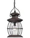 Artistic Home & Lighting Artistic Home Village Lantern 8'' Wide 1-light Outdoor Pendant In Grey