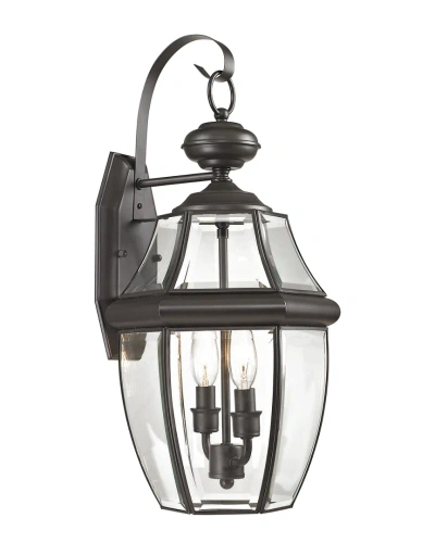 Artistic Home & Lighting Ashford 2-light Outdoor Wall Sconce In Black