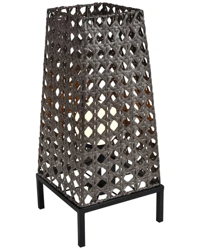 Artistic Home & Lighting Carus 32in High 1-light Outdoor Table Lamp In Gray