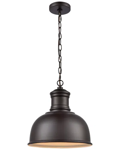 Artistic Home & Lighting Cedar Park 13in Wide 1-light Outdoor Pendant In Gold