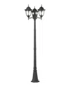 Artistic Home & Lighting Central Square 3-light Outdoor Post Lamp