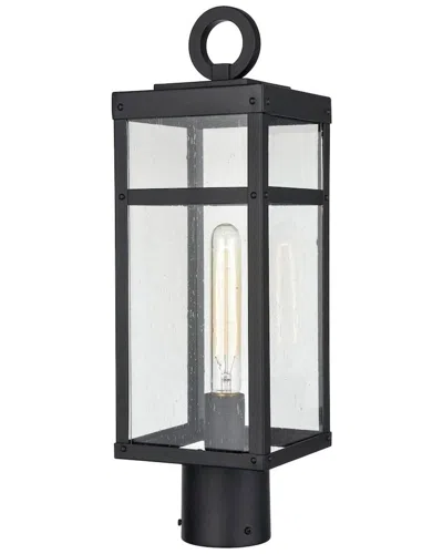 Artistic Home & Lighting Dalton 20in High 1-light Outdoor Post Light In Black