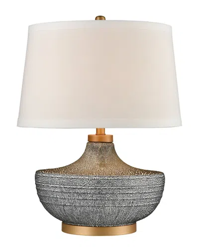 Artistic Home & Lighting Damascus Table Lamp In Gray
