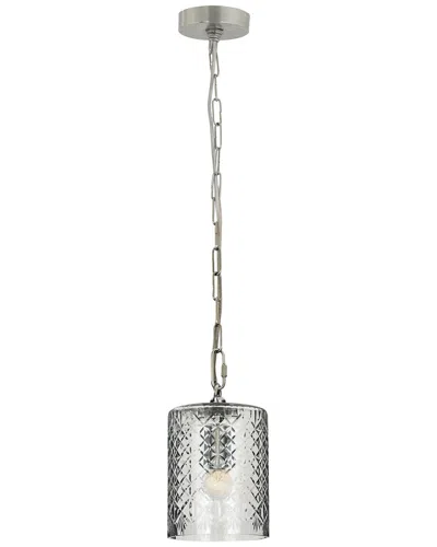 Artistic Home & Lighting Discontinued  1-light Cut Scales Pendant