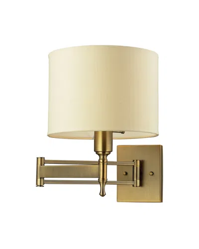Artistic Home & Lighting 1-light Pembroke Swingarm Sconce