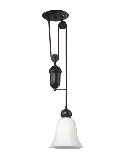 Artistic Home & Lighting Farmhouse 1-light Adjustable Pendant