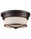 Artistic Home & Lighting Flush Mount 2-light