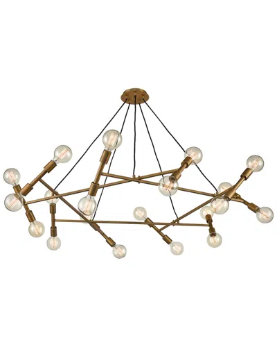 Artistic Home & Lighting Guesting 20-light Pendant In Gold