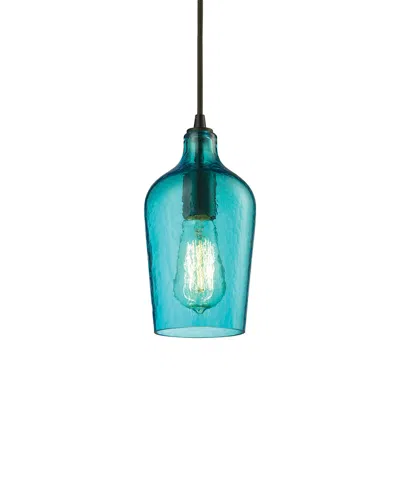 Artistic Home & Lighting Hammered Glass 1-light Pendant