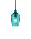 Artistic Home & Lighting Hammered Glass 1-light Pendant