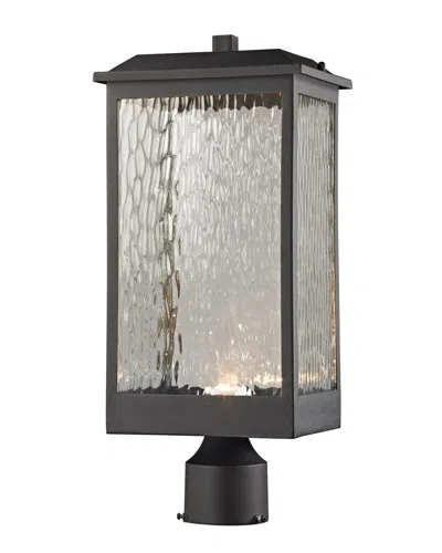 Artistic Home & Lighting Newcastle Outdoor Led Post Mount In Gray