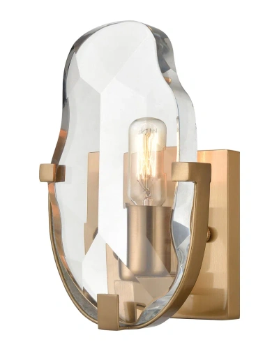 Artistic Home & Lighting Priorato 1-light Wall Sconce In Gold