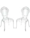 Artistic Home & Lighting Set Of 2 Vie En Rose Chairs