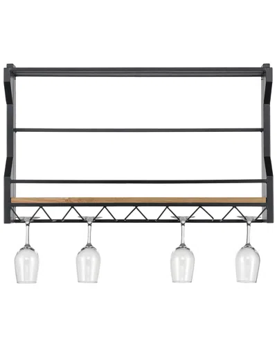 Artistic Home & Lighting Wavertree Hanging Wine & Glass Rack