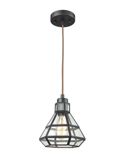 Artistic Home & Lighting Window Pane 1-light Pendant In Neutral