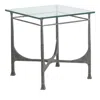 Artistica Bruno Square End Table In Silver