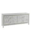 Artistica Elation White Media Cabinet In Gray/white