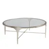 Artistica Porto Champagne Round Cocktail Table In Champagne