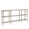 Artistica Sashay Console In Brass