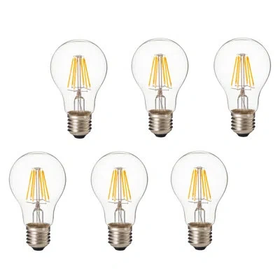 Artiva Usa 8 Watt (75 Watt Equivalent), A19 Led, Smart Dimmable Light Bulb, Warm White (3000k) E26/medium (stan In Clear;warm White