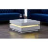 Artiva Usa Solid Coffee Table In White