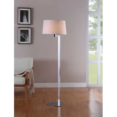 Artiva Usa Urban 60" Novelty Floor Lamp In Chrome