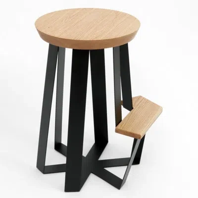 Artless Ars 26" Counter Stool In Oak
