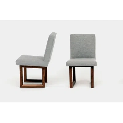 Artless C2 W Upholstered Dining Chair In Ash