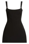 Artless Forever Frame A-line Minidress In Black