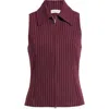 Artless Forever Kaia Zip Vest In Multi