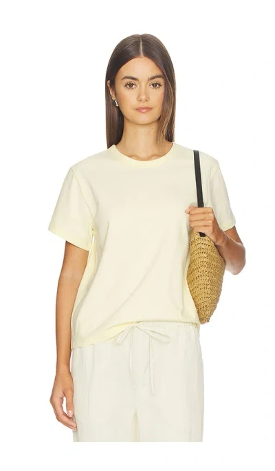 Artless Forever Reese Tee In Yellow